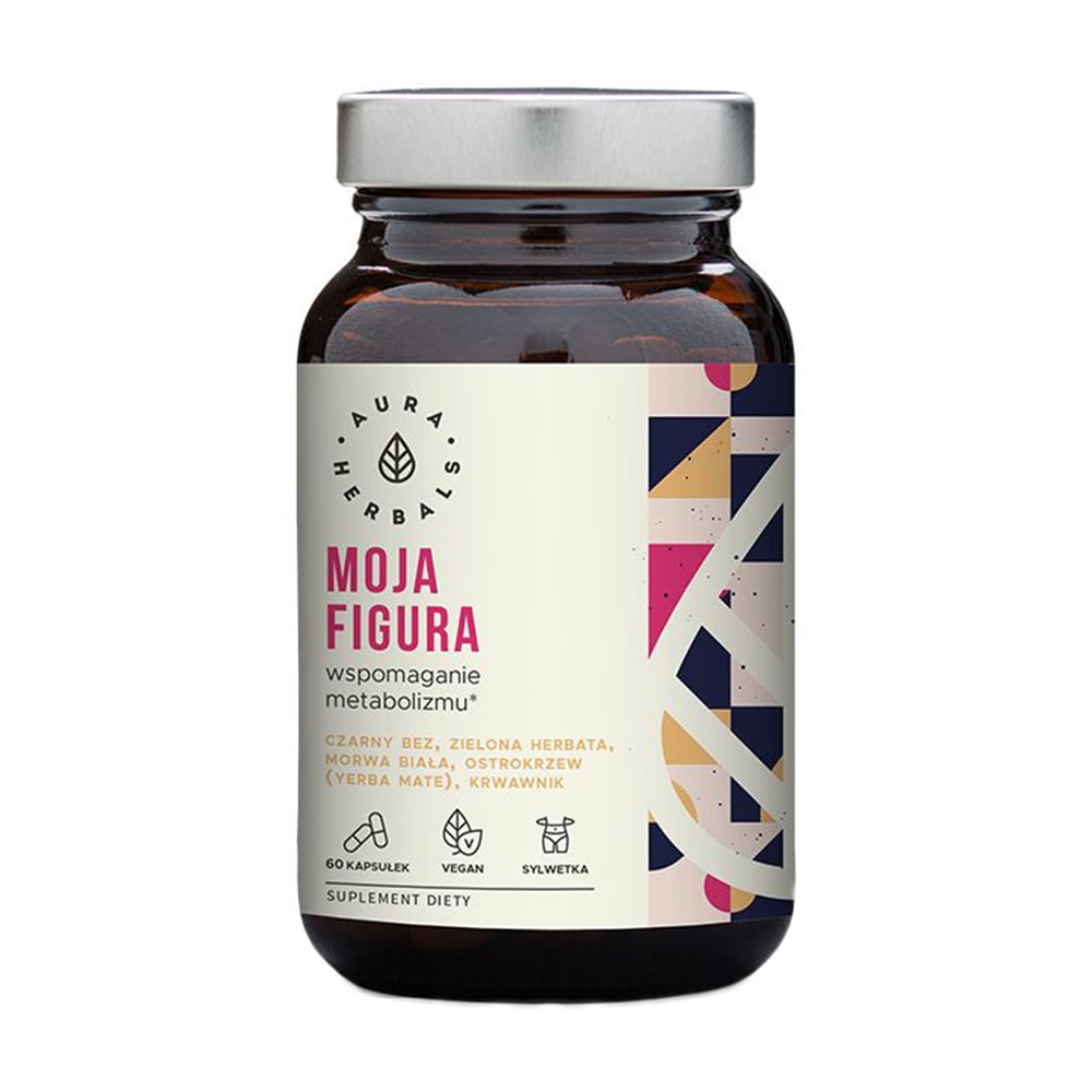 Метаболічна підтримка моєї фігури Aura Herbals My Figure Metabolic Support, 60 капсул